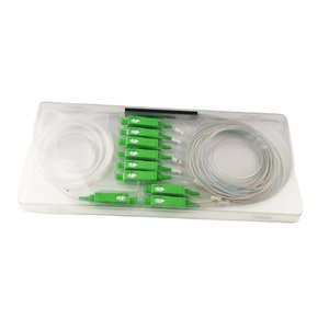 Mini loại micro sợi quang PLC Splitter kết nối 1x4 1x8 1x16 APC UPC Adapter - Product Image 1