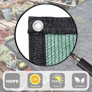 <span class=keywords><strong>Filet</strong></span> d'ombrage vert foncé avec œillets, toile de protection solaire en maille <span class=keywords><strong>pour</strong></span> jardin, couverture de plantes, serre et <span class=keywords><strong>terrasse</strong></span> - Product Image 3