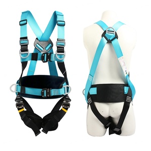 Arnés de Seguridad de Cuerpo Completo de Poliéster Duradero, Personalizable, Venta al Por Mayor Directa de Fábrica, 3 Puntos de Anclaje, Gancho Doble/Individual, Protección Contra Caídas - Product Image 2