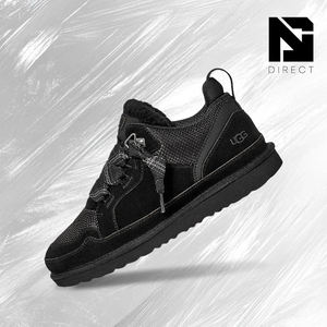 Chaussures pour enfants Lowmel Kids 'noires' Ugg, mode décontractée, course à pied, école, marche, baskets de créateur pour enfants - Product Image 1