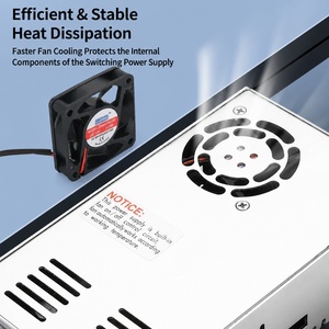 Transformateur AC-DC industriel haute efficacité 2000W 220V entrée 24V sortie simple - Product Image 4