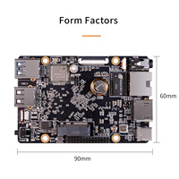 Firefly ROC-RK3566-PC Mini Computadora de Placa Única de Cuatro Núcleos ARM RockChip RK3566 SOC para Electrónica DIY y Programación