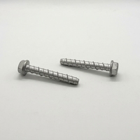 Sekrup Self-Tapping Baja Berlapis Seng Kuning Metrik M3.5 30mm