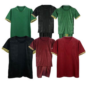 2025 nuovo a buon mercato <span class=keywords><strong>tutto</strong></span> stile verde rosso nero adulto bambino messicano maglia da <span class=keywords><strong>calcio</strong></span> di qualità tailandese maglia da <span class=keywords><strong>calcio</strong></span> - Product Image 2