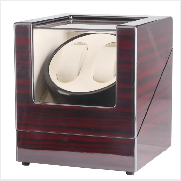 cherry lacquered+white pu interior