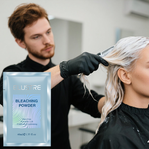 40ml High Lift Brilliant Blonde Hair Dye Care Lightening Powder Ammonia-free Level 9 <b>Bleach</b> Powder For Vibrant Hair Color