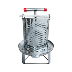 Presse manuelle miel de fruits 10L pour brassage à la maison hydromel acier inoxydable cidre raisin pomme presse pour vin et jus faisant Homebrew - Product Image 1