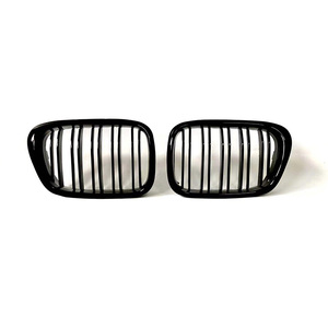 Per <span class=keywords><strong>bmw</strong></span> 5Serie <span class=keywords><strong>E39</strong></span> Gloss Nero Della Maglia Della griglia di Materiale ABS Griglia Del <span class=keywords><strong>Paraurti</strong></span> Anteriore accessori per auto - Product Image 1