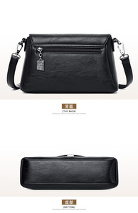New Arrival Pure Color Women's Handbags Leather Crossbody <b>Bag</b> PU Shoulder <b>Bags</b> Hand <b>Bag</b> for Wome - Product Image 5