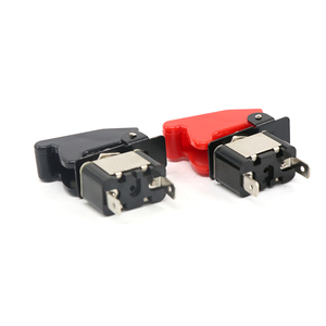 ASW-07/Tắt 2Pin Nắp An Toàn Màu Đỏ SPST Công Tắc Bật Tắt Hạng Nặng Cho Xe Tải RV - Product Image 3