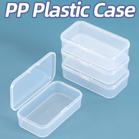 SUNSHING Rectangulaire Transparent PP Boîte De Rangement En Plastique Recyclable Produits Ménagers Emballage pour Accessoires Pièces Électronique