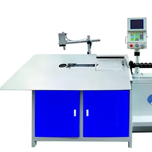 Máquina dobladora universal 2D, máquina dobladora de alambre CNC con marca Meirun