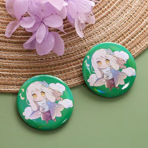 تخصيص دبابيس بتصميم الرسوم المتحركة، شارات معدنية يدوية الصنع كهدايا للطلاب بتصميم كرتوني - Product Image 3