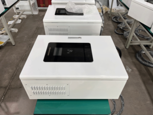 New <strong>DC</strong> Small EV Wall-Mounted Charger with RFID+APP Control Screen Display Solar Home Use Cable Management - Product Image 4