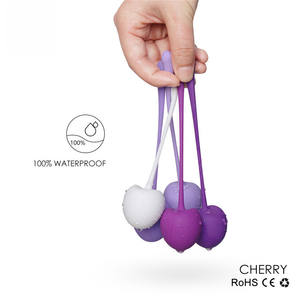 <span class=keywords><strong>Cherry</strong></span> Pelvic Floor rinforzante Muscle Tightening <span class=keywords><strong>Kegel</strong></span> Ball Stress Ben Wa <span class=keywords><strong>Balls</strong></span> for Women Training - Product Image 2
