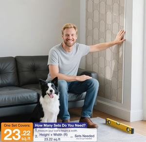 Meilleures ventes d'usine - Panneaux acoustiques décoratifs pour murs - Panneaux absorbants du son en polyester pour l'enregistrement et les studios <span class=keywords><strong>à</strong></span> domicile - Product Image 6