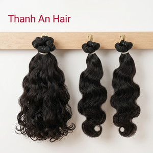 Compra 10 y obtén 1 gratis: Paquetes de cabello ondulado virgen de Laos, cabello humano 100% sin procesar de Thanh An Hair - Product Image 1