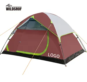 Wildsrof barraca de acampamento, grande espaço à prova d' água leve para 2 pessoas, camping ao ar livre