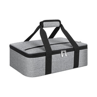 Sac à déjeuner thermique Oxford imperméable, sac isotherme portable, sac à déjeuner extensible, sac de pique-nique de voyage portable
