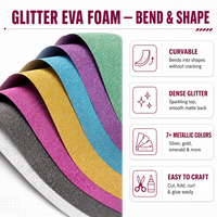GOMA Mousse EVA Glitter EVA Feuille Mousse 1mm 2mm Caoutchouc Eva Foamy