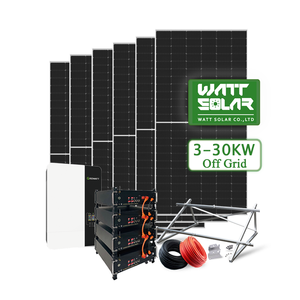 Système d'énergie solaire hors réseau pour la maison 3kW 5kW avec batterie de secours - Product Image 2