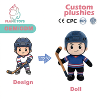 Peluche Anime Personnalisée sur Mesure, Prototypage Rapide, Peluche Humanoïde Brodé, Ultra Doux, Fabrication Détaillée, Anti-Stress, Unisexe