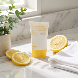 Crème solaire éclaircissante anti-taches Celimax en gros 50 ml pour tous types de <span class=keywords><strong>peau</strong></span> - Product Image 5