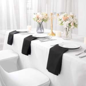 Newcomer First Order Discount Hotel Collection Servietten Hand gefertigte bedruckte Stoffs ervietten im mehrfarbigen modernen Stil zum Abendessen - Product Image 2