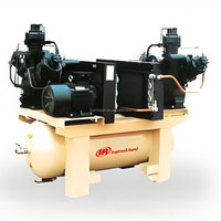Ingersoll Rand 15T2XB15/70-FF Compresseur d'air à piston à entraînement par courroie en V haute pression 15HP/11.2kW 70bar 0.82m ³/min 710R/min Série FF
