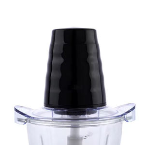 Mini hachoir chinois 200W pour la nourriture 1L bol en verre interrupteur marche/arrêt hachoir à viande et légumes - Product Image 6