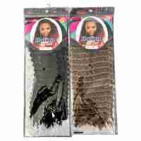 Offre Spéciale Cheveux Bouclés Italiens pour Tresses Nouvelle Arrivée 18 pouces 240g Extensions de Cheveux Synthétiques à Tresser Texture Lisse de Haute Qualité