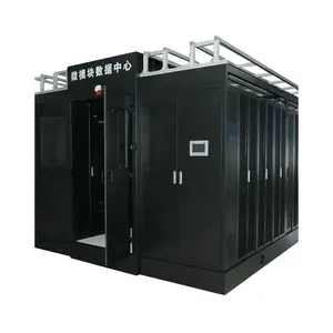 customized 42U 47U cold aisle containment system network cabinet server rack complete all-in-one micro data centers