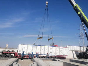 컨테이너 BESS 1MWH 올인원 오프 그리드 전원 시스템 <span class=keywords><strong>100KW</strong></span> 300KW 리튬 이온 배터리 용기 공냉식 에너지 솔루션 - Product Image 3