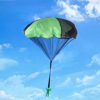 Mini Parachute de Jeu Extérieur à Lancer à la Main, Jouet Éducatif Interactif Sportif pour Enfants et Parents