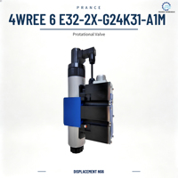 Vanne proportionnelle hydraulique 4WREE 6 E32-2X-G24K31-A1M NG16 pour machines de construction, directement de l'usine