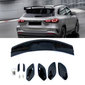 Mercedes-Benz Rear Spoiler Piano Black ABS Ducktail Trunk Wing For GLA 2020+ - Product Image 4