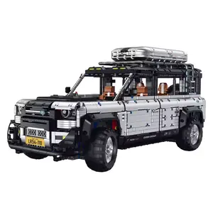 Gu Li Mới Kỹ Thuật Moc 1: 8 Siêu Xe Loạt 10620 Land Rover Hậu Vệ Xe Thể Thao Mô Hình Gạch Đồ Chơi Cho Bé Trai Xây Dựng Khối Thiết Lập
