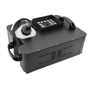 Remote Smoke Machine 24-teilige RGB-LED-Leistung 1500W Vertikales Feuerwerk Fogger Fog Machine für Disco-DJ-Bühne