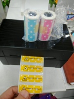 Printer Barcode Thermal Berkualitas Tinggi 4*6 untuk Label Pengiriman, Waybill 100*150mm, Aplikasi Mobile Gratis untuk Android/iOS, USB/Nirkabel, Tersedia