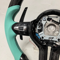 Vente directe d'usine pour BMW F10 F20 F30 F01 F05 F11 F12 F32 E90 E84, volant en fibre de carbone LED modifiable et améliorable