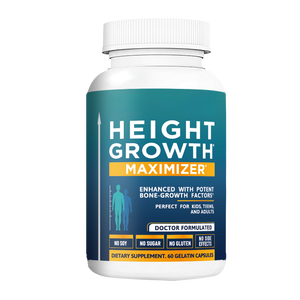 GMP Crecimiento Calcio Vitamina D3 <span class=keywords><strong>Zinc</strong></span> L Arginina GABA 5 HTP Suplemento Óseo 60 Cápsulas Niños Adolescentes Adultos - Product Image 1