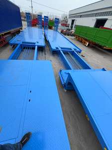 Semi-remorque <span class=keywords><strong>à</strong></span> plateau surbaissé hydraulique extensible 60T 80T 3 4 6 essieux <span class=keywords><strong>à</strong></span> <span class=keywords><strong>vendre</strong></span> - Product Image 2