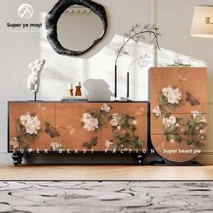 <span class=keywords><strong>Cassettiera</strong></span> in stile cinese <span class=keywords><strong>per</strong></span> soggiorno armadietto di stoccaggio <span class=keywords><strong>per</strong></span> ingresso a credenza Begonia farfalla - Product Image 4