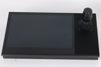 Aleación de aluminio Pantalla LCD de 10,1 pulgadas Controlador industrial RS485 Controlador de joystick de cámara PTZ