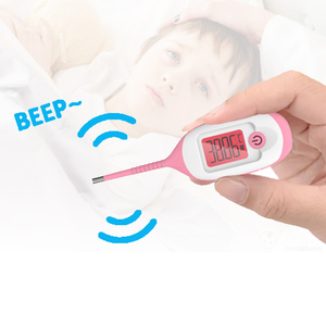 COCET OEM 3 Couleurs Thermomètre Portable Rétro-Éclairage Médical Flexible Étanche Électronique Clinique Thermomètre Numérique - Product Image 3