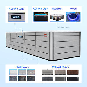 Spa <span class=keywords><strong>de</strong></span> Natación Infinito para Exteriores <span class=keywords><strong>de</strong></span> 8 Metros, Bañera <span class=keywords><strong>de</strong></span> Acrílico con Hidromasaje, Jacuzzi, Bañera <span class=keywords><strong>de</strong></span> Hidromasaje Relajante para Hotel - Product Image 6