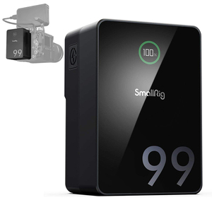 Fotografía <span class=keywords><strong>Mini</strong></span> 100W recargable Vb99 V-Lock cargador Cámara banco de energía portátil litio V montaje batería para videocámara Dslr - Product Image 1