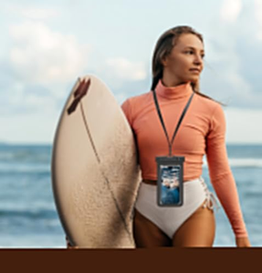 Funda Impermeable para Teléfono Celular de 7.5 Pulgadas, Estilo Simple, IPX8, Ecológica, de PVC - Product Image 4