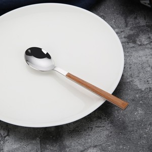 Cubiertos de alta calidad del acero inoxidable, sistema de los cubiertos del cuchillo de la bifurcación de la cuchara del metal - Product Image 5