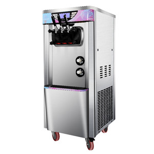 New Style 3 Flavor Commercial Frozen Soft <b>Ice</b> <b>Machine</b> Yogurt Cones Making 220V Popular <b>Ice</b> <b>Machine</b> <b>Ice</b> <b>Machine</b> - Product Image 2